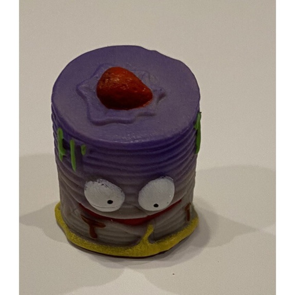 Grossery Gang Series 1 Putrid Pancakes Moose Squishy Half Baked Bakery Purple